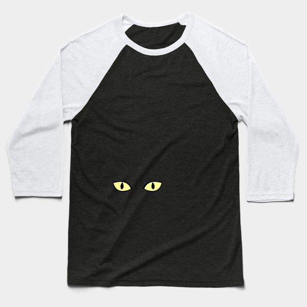 CAT EYE Baseball T-Shirt by MoreThanThat